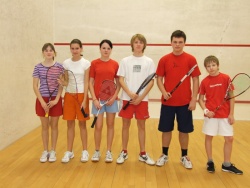 Skupina do 15. let. Filip úplně vpravo